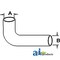 A & I Products Radiator Hose, Lower 6" x1" x1" A-SBA310160770 - alternate 2